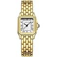 Montre Carrée Femme Szaikyri - Chiffres Romains, Étanche 3ATM