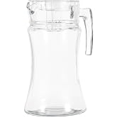 PAŞABAH&Ccedil;E Azur Şeffaf Akrilik Kapaklı S&uuml;rahi - Tekli - 1400cc