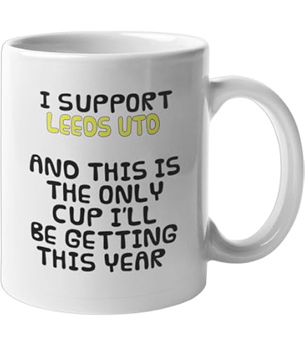 Leeds Utd Promoted 2025 Mug Cup Football Gifts Leeds - View #6