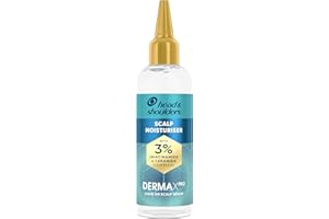 Head & Shoulders DermaXPro Instant Moisturiser Scalp Serum 145ml with Niacinamide and Ceramide Complex for a Dry, Tight Scalp. Leave-In Serum with Lightweight Feel, Helps to Boost Scalp Moisture