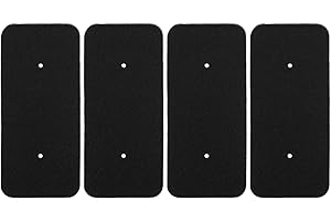 Namvo 4 szt. Filtr suszarki bębnowej do Hoover Candy 40006731 Piankowy filtr suszarki kondensacyjnej - 272 x 126 x 10 mm
