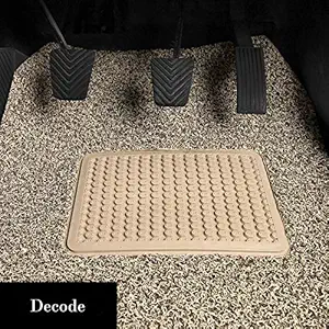 Decode Anti Skid/Grass mat for car Maruti Swift Dzire - Beige, Vinyl