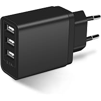 Rocoren Caricatore USB C Macbook Pro 140W, PD3.1 Alimentatore 3 porte GaN Tech carica rapida
