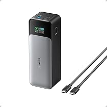 Anker Power Bank, 24,000mAh 3-Port Portable Charger with 140W
