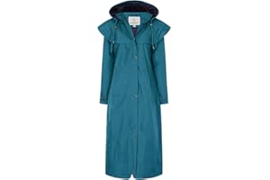 LightHouse Outback Women's Full-Length Waterproof Raincoat - Lightweight, Durable, Stylish - Perfect for Outdoor Adventures