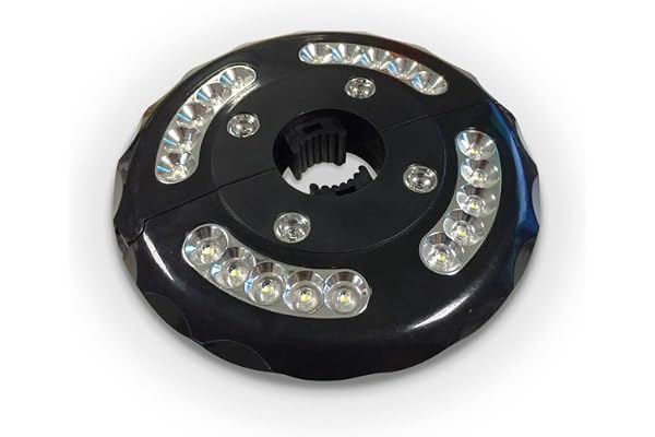 Alice's Garden - Lampe LED - Noir - pour Parasol mât Central. et déporté sweeek