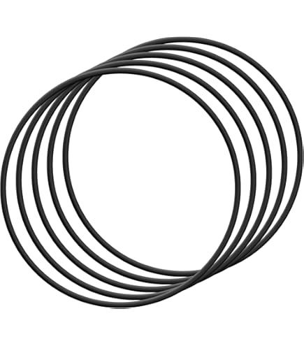 Sourcing Map Joint Torique 70mm OD 64mm ID 3mm Largeur Métrique Nitrile Caoutchouc Joint Étanchéité Paquet De 10