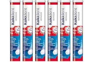 ‎KUKIDENT Kukident Gebissreiniger Aktiv Plus - 6x33 Tabs für die Dritten