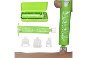 AGATIGE Bug Bite Suction Tool, Bee Sting and Bite Itch Relief Sucker Bite Thing Extractor Tool Kid Friendly Venom Extractor Itch Relief Natural Reduce Itch & Swell