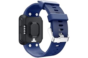 Chainfo compatible con Garmin Forerunner 30 / Forerunner 35 Correa de Reloj, Banda de Reemplazo Silicona Suave Sports Pulsera NO230514