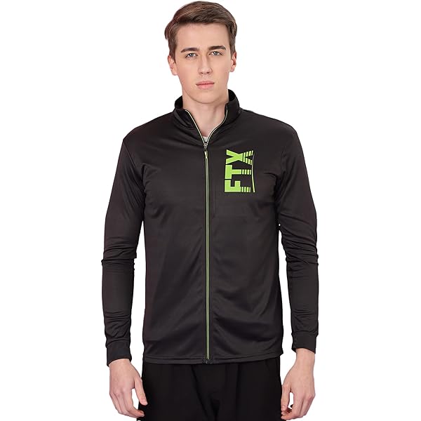 Buy FTX Men Solid High Neck Red Sports Jacket (840_5)_S at