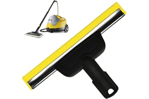 YULIMIRICH Buse de fenêtre pour nettoyeur vapeur Kärcher - Accessoire compatible avec nettoyeur vapeur SC1, SC2, SC3, SC4, SC5, SC7, nettoyage sans traces du verre, des fenêtres et des miroirs