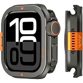 Suphart 2 in 1 Case Compatible with Apple Watch Series 11/10 46mm Case, [Turns 46mm into an Ultra Look] Solid Bumper Protecto