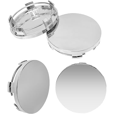 Lot De 4 Enjoliveurs Pour FR+ 60mm - ABS Anti-poussière, Installation Facile - Pour Embellir Et Protéger Les Jantes