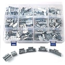 Poids Adhésifs Pour équilibrage Roues - 5g Et 10g - Pour Voiture, Moto, SUV (Lot 6 Bandes)