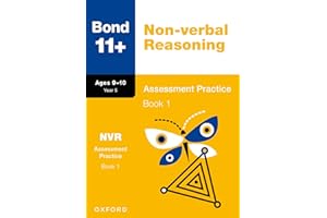 Bond 11+ Non-verbal Reasoning Assessment Practice Papers 9-10 Years Book 1 for GL Assessment & other 11 plus exams (Bond: Assessment Papers)