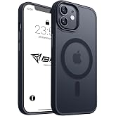 Babilden iPhone i&ccedil;in Kılıf Kamera Korumalı Magsafe Wireless Şarj &Ouml;zellikli Mat Şeffaf Renkli Kılıf (iPhone 11 Siyah)