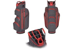 PearlGolf Liberty Cartbag - Wasserdicht - 14-Fach Unterteilung - Golfbag - NEU