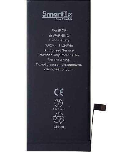 Batteria 5800mAh Per IPhone XR – Ricambio In Polimeri Di Litio Con Kit Di Attrezzi E Piastra Per Viti (Modelli A1984/A2105/A2106/A2107)