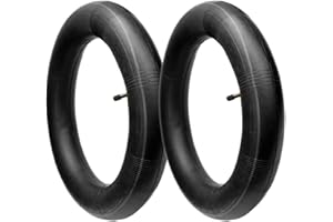 YAMYO 3.50-8 Wheelbarrow Inner Tubes with Bent Valve Replacement for Wheelbarrows, Mowers, Hand Trucks (2PCS)