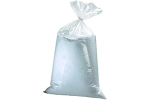 Bepouf - Sacco di Perle di Polistirolo Espanso per Riempimento Pouf Poltrone Cuscini, Diametro da 2 a 8 mm, 250 litri - Palline Polistirolo per Imbottitura Pouf a sacco