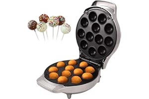 ‎SYNTROX GERMANY Syntrox Germany CPM-1200W für wunderbar kleine Kugelkuchen - Cake-Pop-Maker mit Antihaftbeschichtung