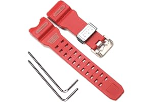 RCNZWQB Resin Uhrenzubehör Kompatibel mit Casio G-shock GWG-1000 GWG1000 Mudmaster Herrenarmband Sport Wasserdicht Ersatzarmband