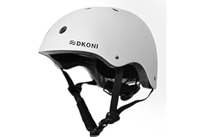 DKONI Fahrradhelm Helm Kinder, verstellbar und für mehrere Sportarten geeignet, von Kleinkind bis Jugend, 3 Größen