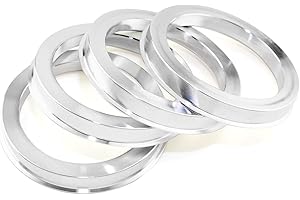 ‎RHINOTUNING Rhinotuning 4X Zentrierringe Ø72,6mm auf Ø57,1mm Silber Aluminium