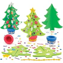 Baker Ross AX464 Christmas Wooden Decorations - Pack Of 12 Wood Crafts For Kids To Decorate Ideal Christmas Tree Decoration Great For School Craft Groups And Home Crafting Price In Saudi Arabia 114606110