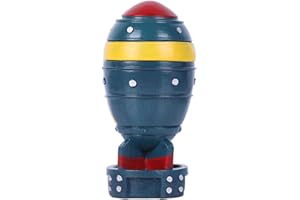 XIAOMAGG Resin Mini Nuke Storage Box Statue,Fallout Game Style,Entryway Table Decor,Christmas Ornament Storage,Halloween Collectibles Gift (dark green)