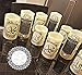Produktbild Islamische Home Made Arabische Kalligraphie Kerzen/Hochzeit Kerzen/Personalisierte Geschenke/den ha/umra Geschenk Kerze Set von 3 – Gold