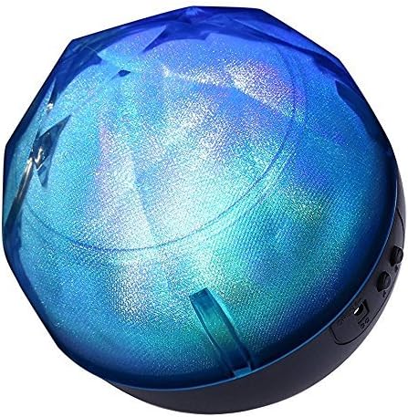 Jieyutek Magic Diamond USB Charging Projector Lamp Romantic Fantasy Starry Projector Night Light Bright Star Light Rotating Lamp Bed Lamp Night Light with Best Gifts for Kids Black