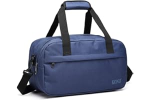 Kono Ryanair Handreisegepäck 35x20x20, Handgepäck Reisetasche Sporttasche mit Schultergurt, 14L
