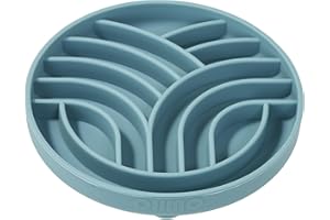 OHMO Comedero Anti-Glotonería para Perros y Gatos (Pequeño Árbol de la Vida), Comedero de Silicona con Ventosa Antideslizante para Evitar la Asfixia y Prevenir el Atragantamiento