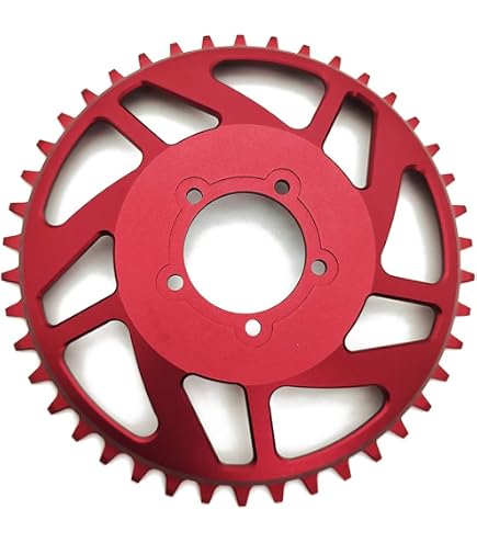 Plateau Lekkie Bling Ring 28T Pour Bafang BBS01/BBS02 - Aluminium 7075 - Design Narrow Wide