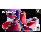 LG OLED evo 55'', Smart TV 4K, OLED55G36LA, Serie G3 2023, Design One Wall, Processore α9 Gen6, Brightness Booster Max, Dolby