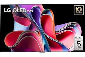 LG OLED evo 55'', Smart TV 4K, OLED55G36LA, Serie G3 2023, Design One Wall, Processore α9 Gen6, Brightness Booster Max, Dolby Vision, Wi-Fi 6, 4 HDMI 2.1 @48Gbps, VRR, ThinQ AI, webOS 23, Nero