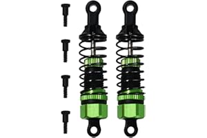 Abendor 2 Pcs Aluminium Alloy PX9300-01A Oil Filled Shocks Absorber 9300E RC Cars Accessories Spare Parts for 1/18 9300 9304 300E RC Car