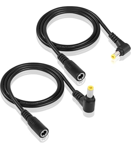 Cavo Prolunga Alimentazione DC 2.5mm/5.5mm Maschio-Maschio 0.5m - Per Telecamere CCTV, LED Strip E Elettronica - Foto 4