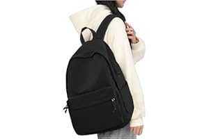 WEPLAN Sac à dos scolaire Sac à dos collège Sac à dos loisir Sac de Voyage Sac d'école léger Résistant à l'eau Sac de travail pour Hommes Femmes School Bag