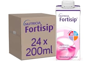 Fortisip Strawberry Nutritional Drink 200ml x 24