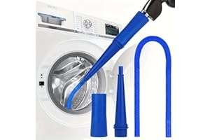 KSVS Dryer Vent Cleaner Kit, Vacuum Attachment, Flexible Dryer Lint Remover and Flexible Dryer Lint Brush, for Washing Machine and Dryer Lint Remover etc, Dryer Cleaning (1B PCS)