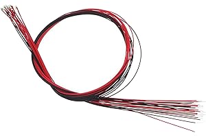 Milageto 20 Vorgelötet Micro SMD Led 0805 Led (Warm Rot Grün Blau Orange Erhältlich), Weiß