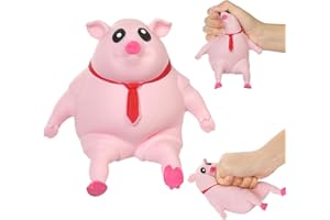 Ainiv Zabawka Antystresowa Świnka - Miła, Sensoryczna, Do Wyciskania - Na Autyzm, Imprezę, Podróż - Prezent Dla Dzieci i Dorosłych