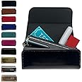 GC Case Bag Accessories compatible with IQOS Iluma or Originals Duo 3.0 + Terea or Heets Sticks Set (Black Shiny)