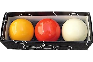 ‎AUTOMATEN HOFFMANN Automaten Hoffmann Sportime Billardkugeln Carambolage | Carambolagekugeln | 61,5 mm Kugeldurchmesser | Für Turniere