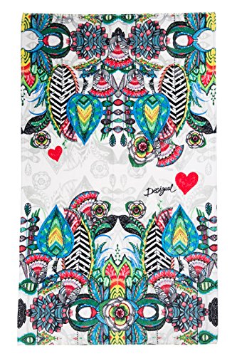 Desigual 61 wl0 a5 Shower Lena Badetuch, Baumwolle, Algodón 150 x 95 cm Einheitsgröße