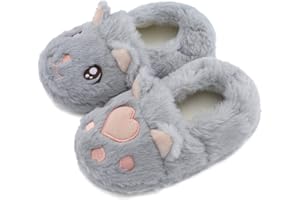 MK MATT KEELY Pantofole Inverno Ragazzi Ragazze Caldo Peluche Antiscivolo Pantofola a Casa per Bambini