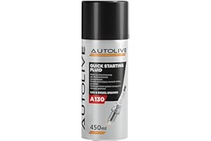 AUTOLIVE GROUP Spray Autoarranque - Arranca Motores - Liquido de Arranque - Motor Starter - A130 Quick Starting Fluid 450 ml